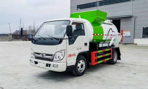 Foton Times Kitchen Waste Truck - Wheelbase 2600 - Round Tank 4PD