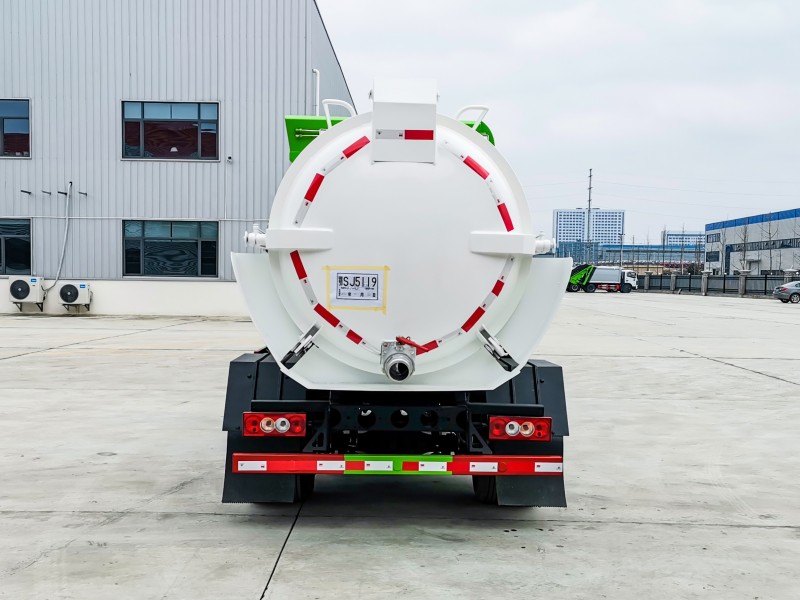 Foton Times Kitchen Waste Truck - Wheelbase 2600 - Round Tank 4PD