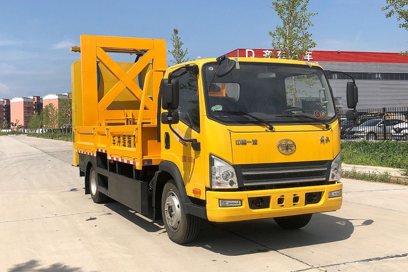 Jiefang Hu V100K Collision Avoidance Buffer Truck-Wheelbase 4200