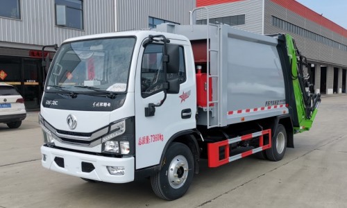 Dongfeng D6 Compressed Garbage Truck-7Pcs