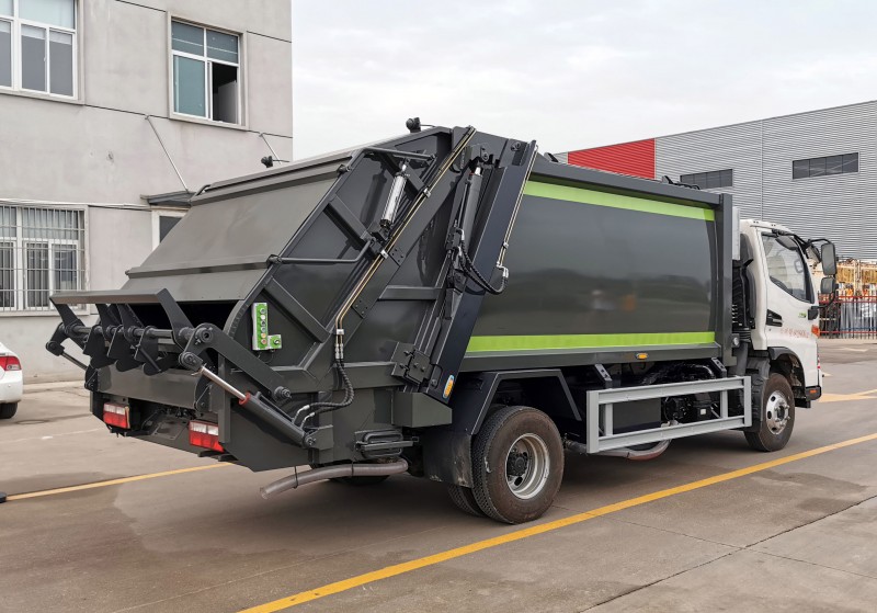 JAC Junling V7 Compressed Trash Truck-9Pcs