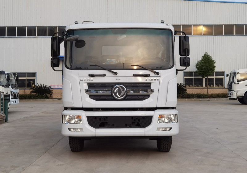 Dongfeng D9 Kitchen Waste Truck - New Square Tank - Volume 10 square metres