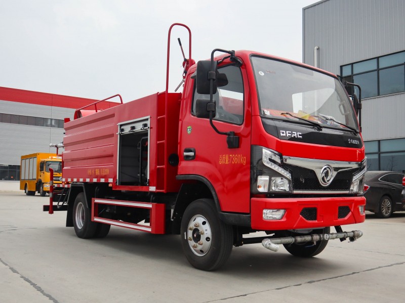 Dongfeng D6 Firefighting Dust Suppression Truck-Firefighting Pump Cannon+30 Fog Cannon