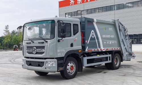 Dongfeng D9 Compressed Garbage Truck-Wheelbase 3950-Volume 12 square meters