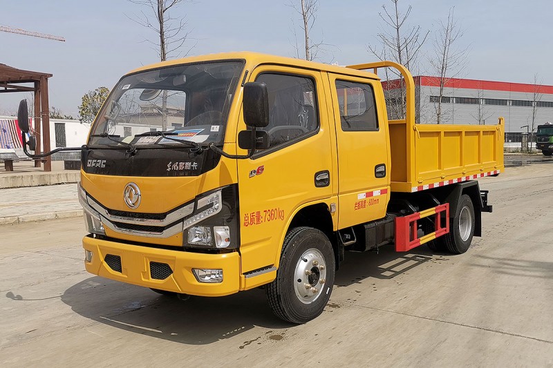 Dongfeng D6 Dump Truck-Double Cab