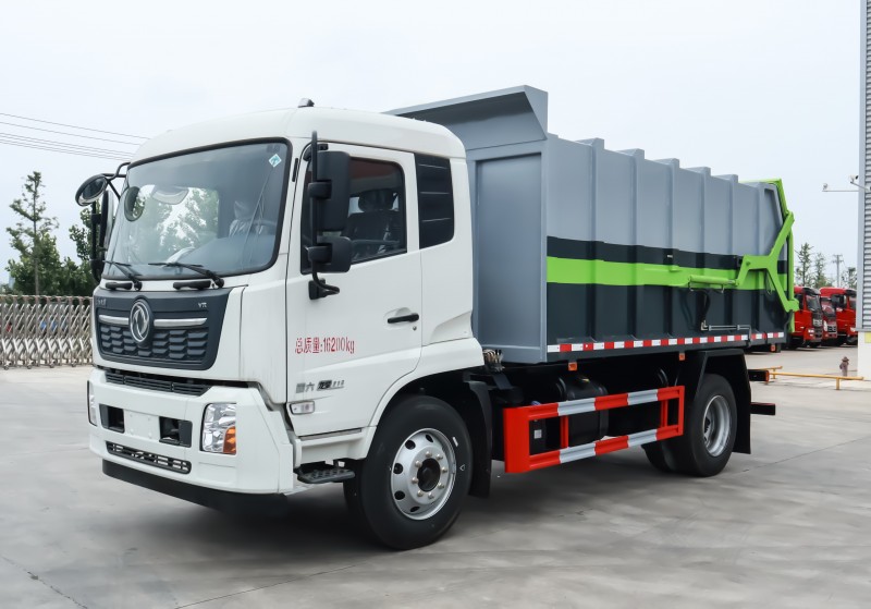 Dongfeng Tianjin Docking Garbage Truck - Wheelbase 3950 - Volume 16 m2