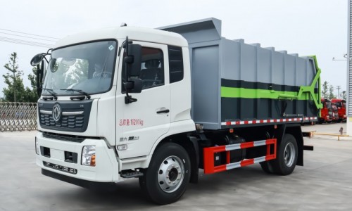 Dongfeng Tianjin Docking Garbage Truck - Wheelbase 3950 - Volume 16 m2