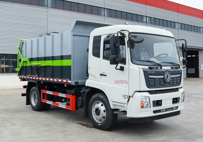 Dongfeng Tianjin Docking Garbage Truck - Wheelbase 3950 - Volume 16 m2