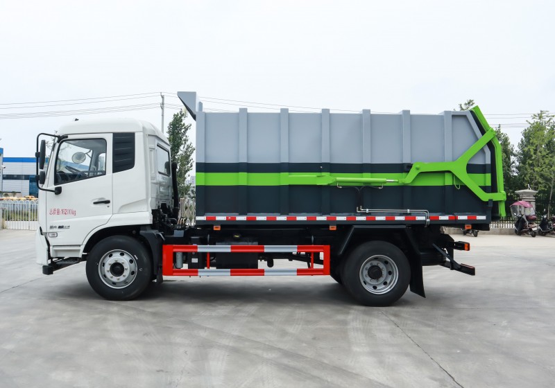 Dongfeng Tianjin Docking Garbage Truck - Wheelbase 3950 - Volume 16 m2