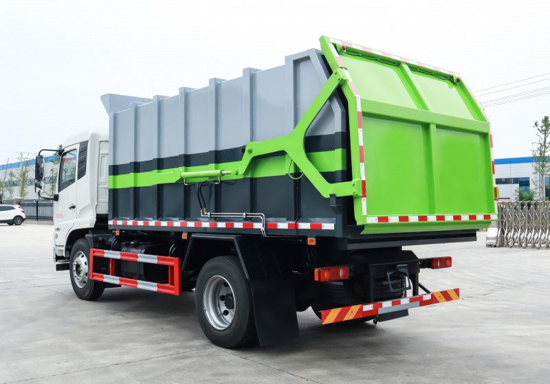 Dongfeng Tianjin Docking Garbage Truck - Wheelbase 3950 - Volume 16 m2