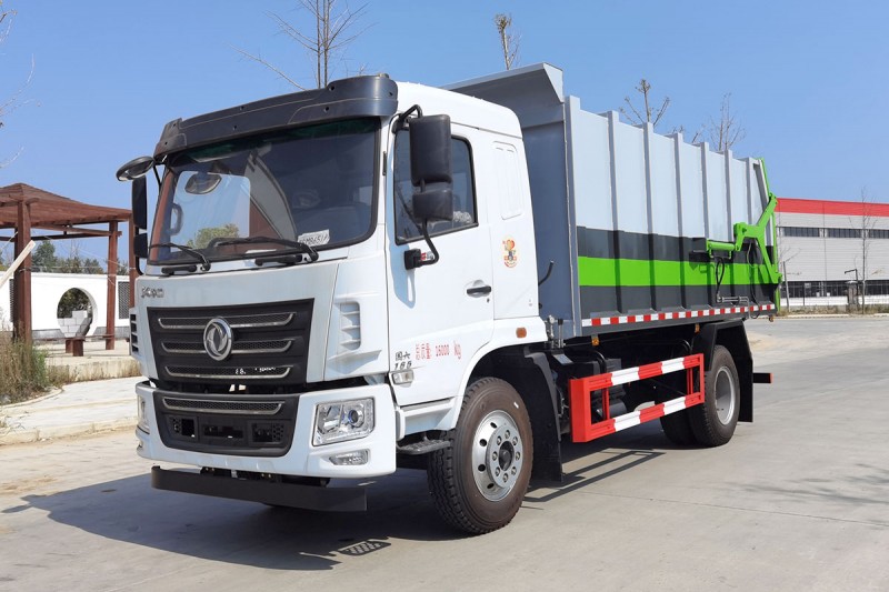 Dongfeng Huashen F5 Docking Refuse Collection Vehicle - Wheelbase 3950