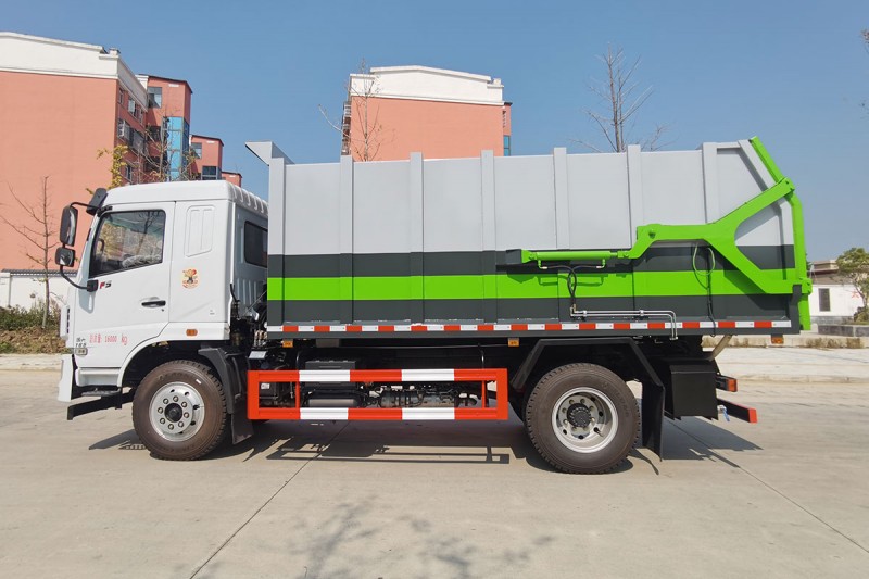 Dongfeng Huashen F5 Docking Refuse Collection Vehicle - Wheelbase 3950