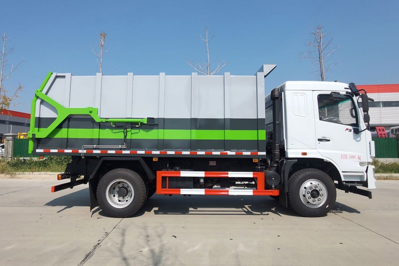 Dongfeng Huashen F5 Docking Refuse Collection Vehicle - Wheelbase 3950