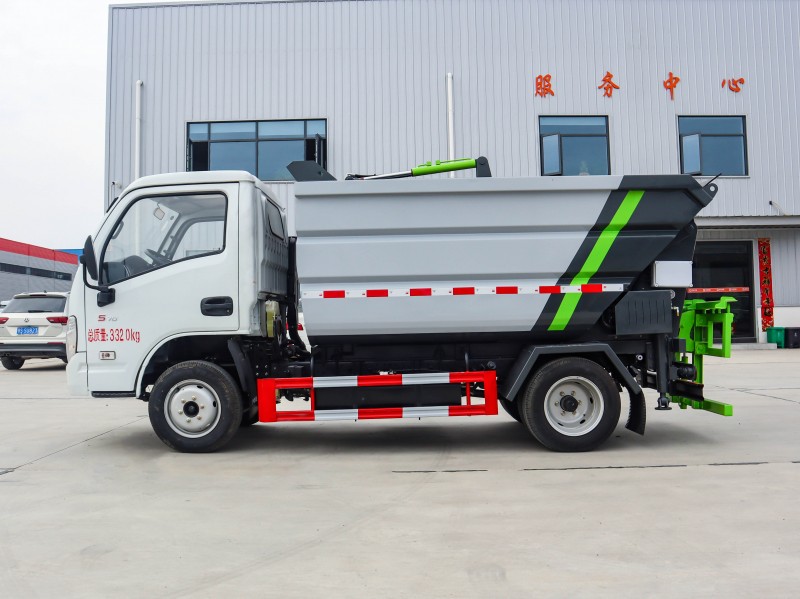 Leapfrog Non-spill Garbage Truck-Wheelbase 2650-Petrol Twin Tyres