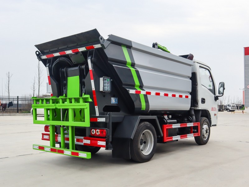 Leapfrog Non-spill Garbage Truck-Wheelbase 2650-Petrol Twin Tyres