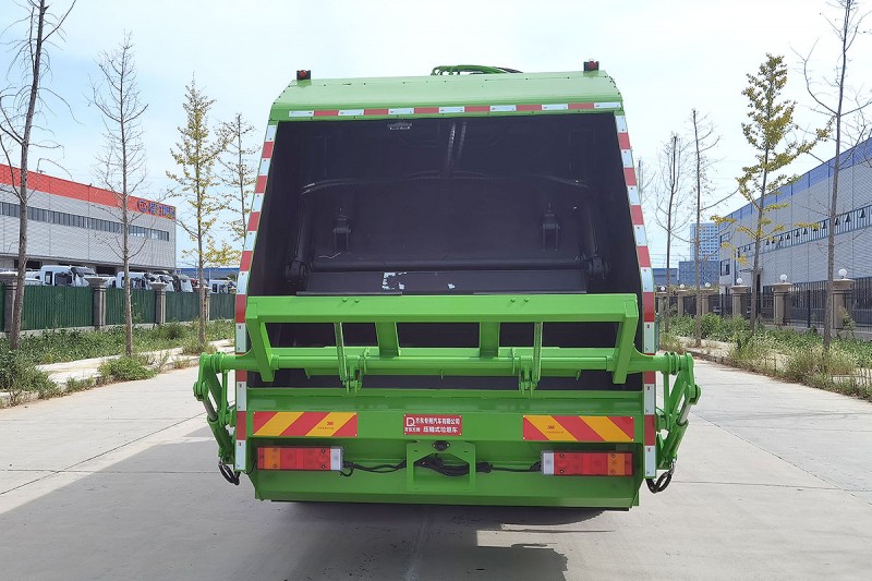 Dongfeng Huashen T5 Compressed Garbage Truck-Rear Dual Axle-Volume 20 square meters