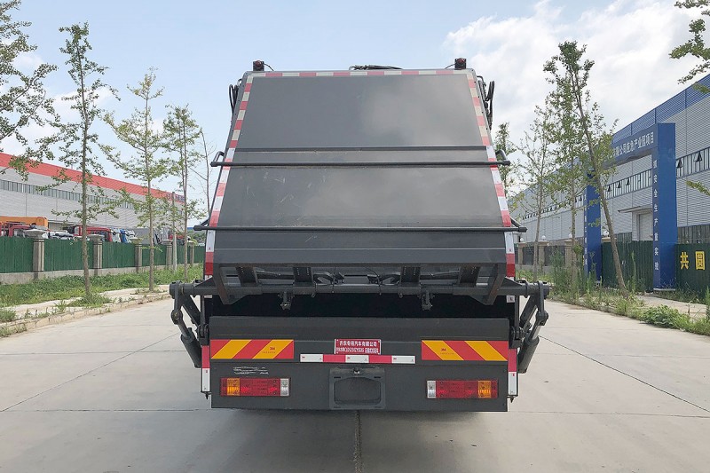 Shaanqi compressed garbage truck-Rear double axle-Volume 20 square meters