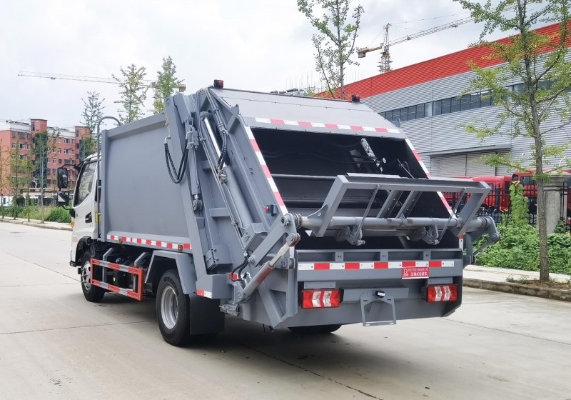 JAC compressed garbage truck-Wheelbase 3845-Volume 8 square