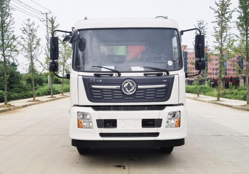 Dongfeng Tianjin Compressed Garbage Truck-Wheelbase 3950-Capacity 14 square meters