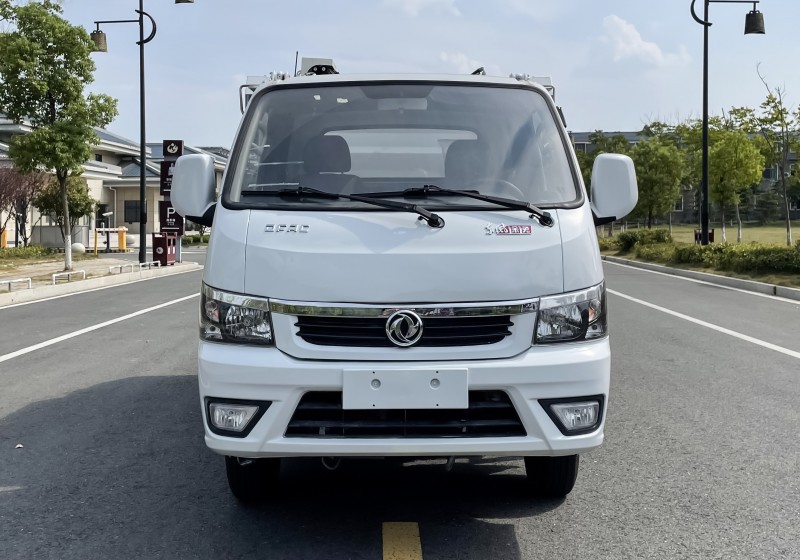 Dongfeng Touyi pure electric non-spill rubbish truck-wheelbase 2800