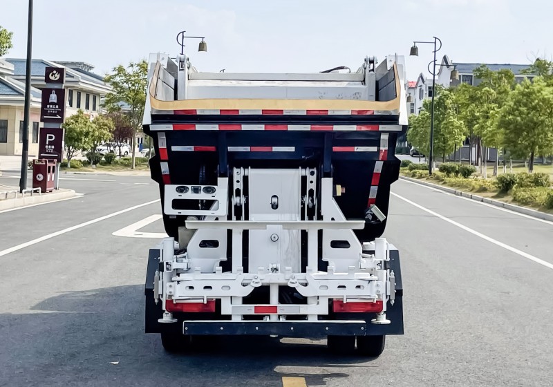 Dongfeng Touyi pure electric non-spill rubbish truck-wheelbase 2800