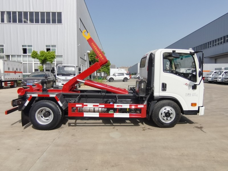 DAYUN hook arm truck-Blue license plate-Telescopic arm