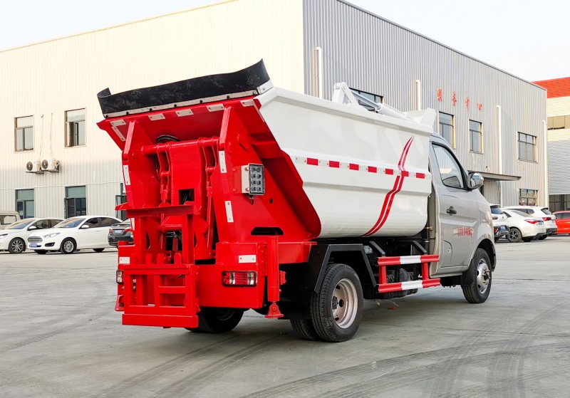 Chang'an Non-spill Garbage Truck-Wheelbase 2900