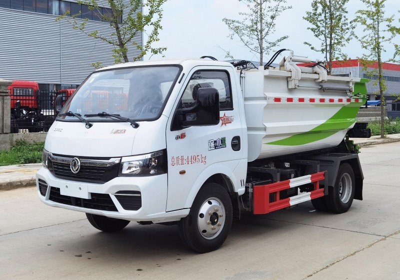 Dongfeng Touyi Non-spill Garbage Truck - Wheelbase 2800