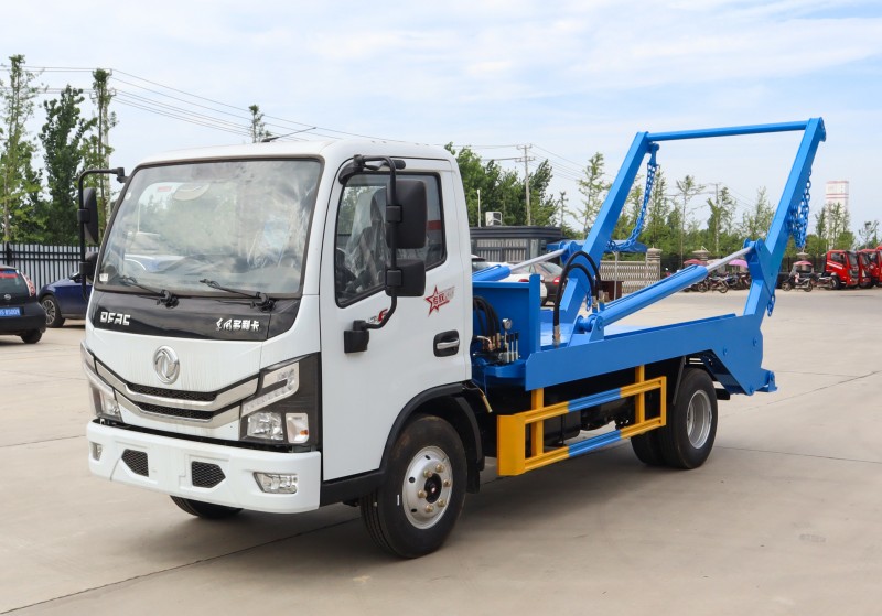 Dongfeng D6 Swing Arm Refuse Collection Vehicle-Wheelbase 3308