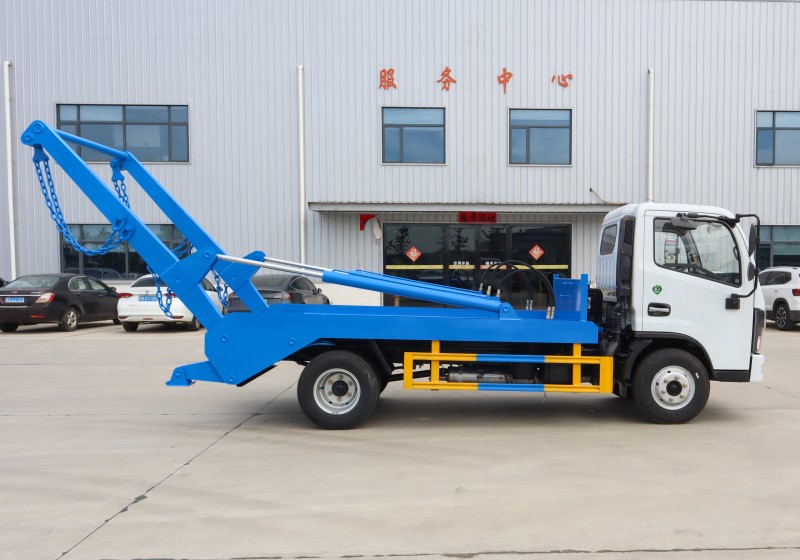 Dongfeng D6 Swing Arm Refuse Collection Vehicle-Wheelbase 3308