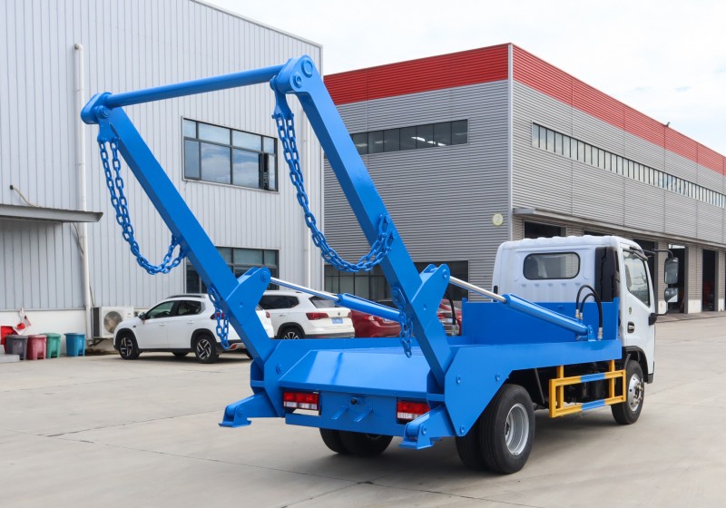 Dongfeng D6 Swing Arm Refuse Collection Vehicle-Wheelbase 3308