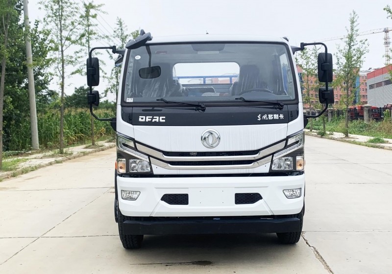 Dongfeng D7 Swing-arm Refuse Collection Vehicle-Wheelbase 3800