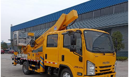 Isuzu 22 Meter Telescopic Aerial Worker with Straight Boom