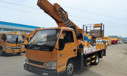 JIANGLING SHUNDA 23 meters straight arm telescopic type Aerial work truck