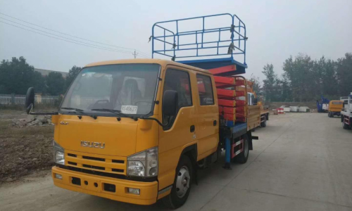 8m Qingling Aerial Platform Truck