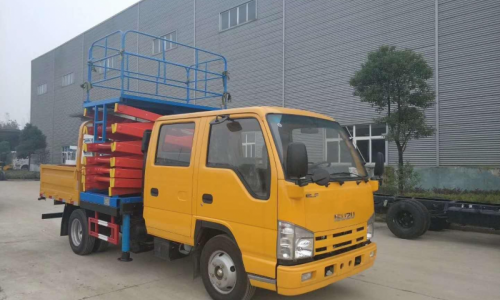 8m Qingling Aerial Platform Truck