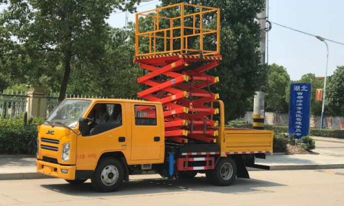 JIANGLING National Six 10m Aerial Platform Lift Trucks