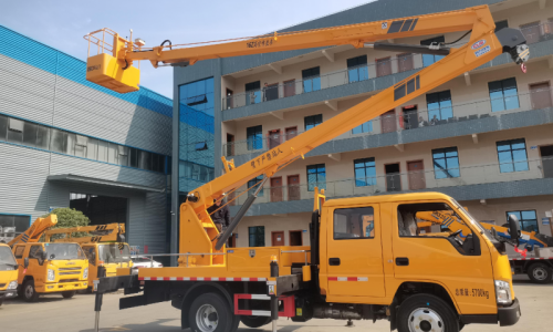 17.5m Jiangling Double-row Folding Boom Aerial Worker