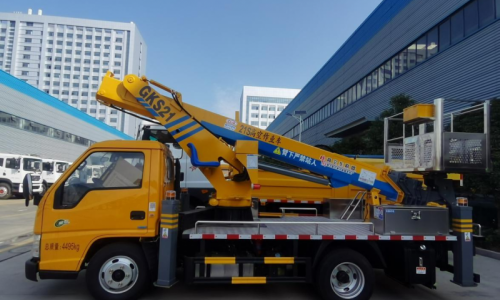 JIANGLING Shunda 21M Straight Boom Telescopic Aerial work truck